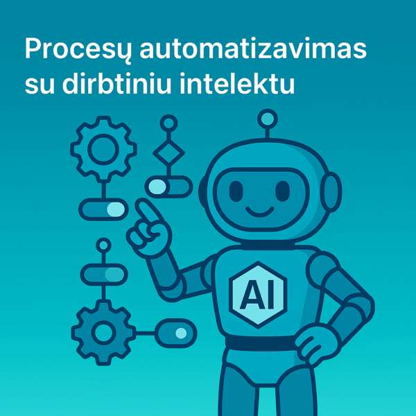 Procesų automatizavimas su dirbtiniu intelektu
